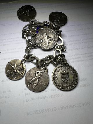 Medaglie in argento 800 Marina Militare