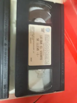 Lo que el viento se llevó VHS (Español)
