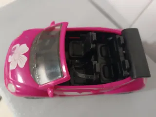 Carro rosa Simba para menina 24cm