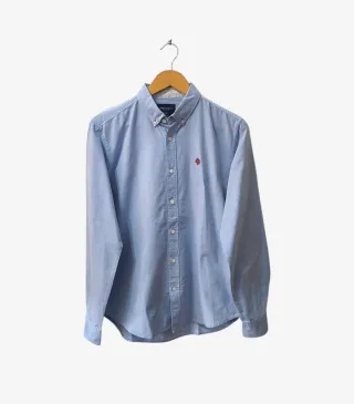 Camisa custom fit azul Springfield hombre Talla M