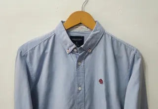 Camisa custom fit azul Springfield hombre Talla M