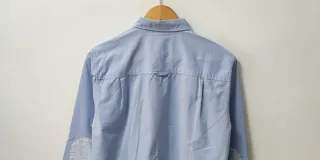 Camisa custom fit azul Springfield hombre Talla M