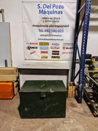 Arcón de herramientas para obra