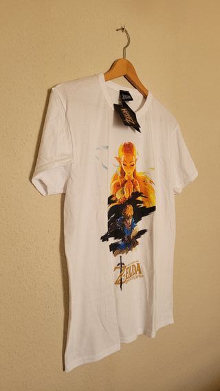 Camiseta Link y Zelda - Breath of the Wild NUEVA