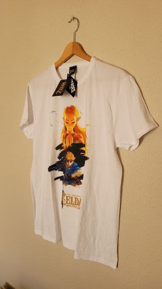 Camiseta Link y Zelda - Breath of the Wild NUEVA