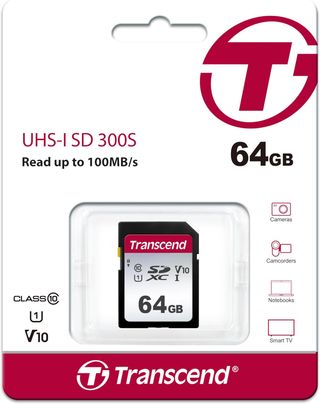 Transcend Highspeed 64GB SDXC Tarjeta de memoria (