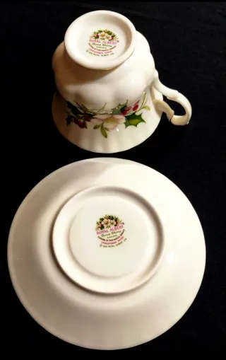Juego Té Royal Albert Flores de los Meses Tazas