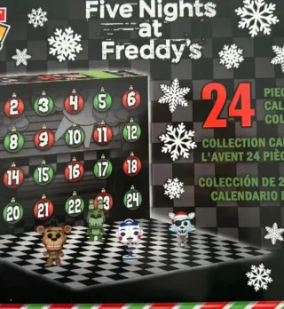 Calendário Advento Funko Pocket Pop! Freddy