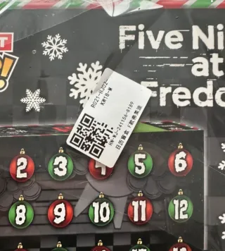 Calendário Advento Funko Pocket Pop! Freddy