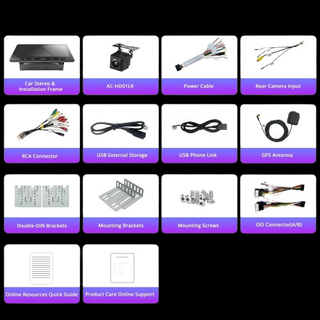 Radio Coche Android 2GB+32GB con Cámara