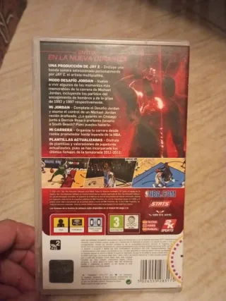 Sony PSP 2004 Negra con funda Y Dos juegos