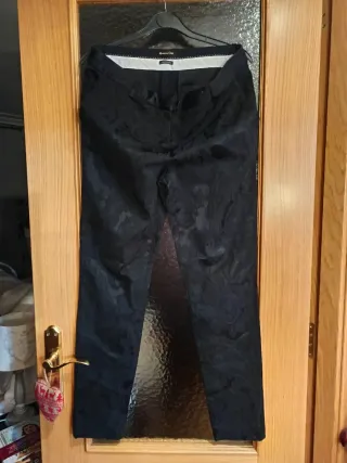 Pantalón Massimo Dutti negro T.38/40