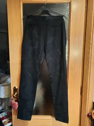 Pantalón Massimo Dutti negro T.38/40