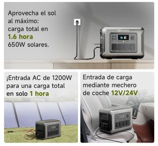 Allpowers R1500 Lite con panel solar