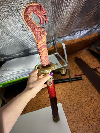 Espada China Dragón Dorado