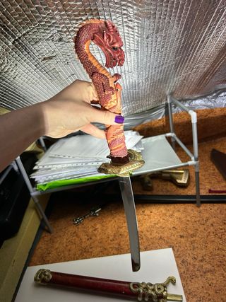 Espada China Dragón Dorado