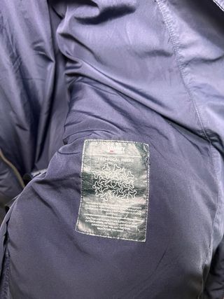 Chaqueta Tommy Jeans Larga Azul Marino