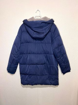 Chaqueta Tommy Jeans Larga Azul Marino