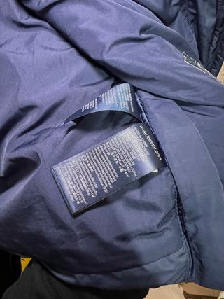 Chaqueta Tommy Jeans Larga Azul Marino