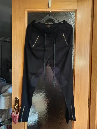 Pantalón Adolfo Dominguez Negro Talla 38