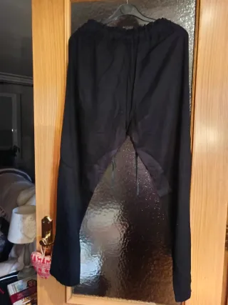 Pantalón Adolfo Dominguez Negro Talla 38