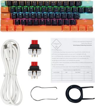 SHANGZHAOYUAN Teclado para videojuegos, teclado me