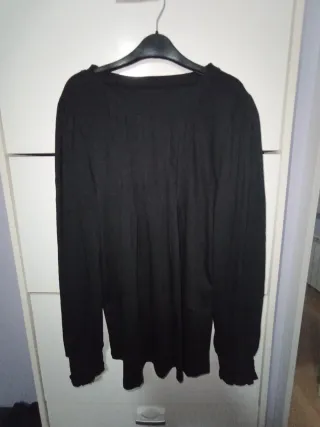 Camiseta negra talla S