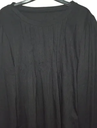 Camiseta negra talla S