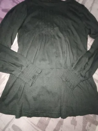 Camiseta negra talla S