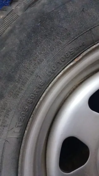 Llantas y neumáticos