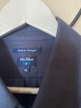 Camisa Mr. Blue XL Azul con etiqueta