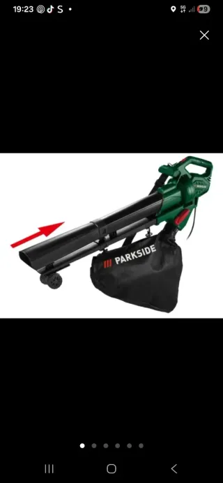 Soplador/Aspirador Triturador Parkside