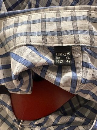 Camisa Pedro del Hierro cuadros azul y gris