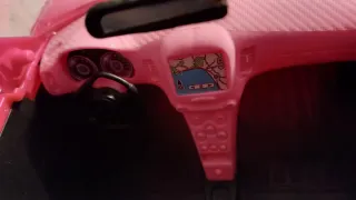 Coche Deportivo Barbie Rosa Nuevo Sin Caja