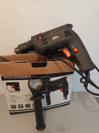 Taladro RDM con mango auxiliar