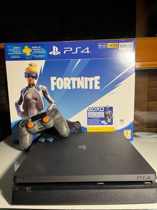 PS4 + Volante Gaming Krom K-Wheel + Juegos + mando