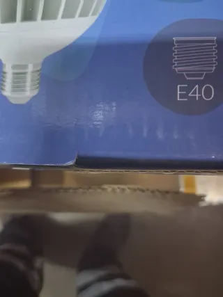 Focos para naves industriales Tipo E40