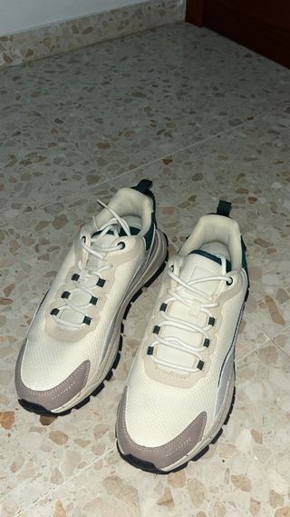 Zapatillas Saye Blancas y Verdes