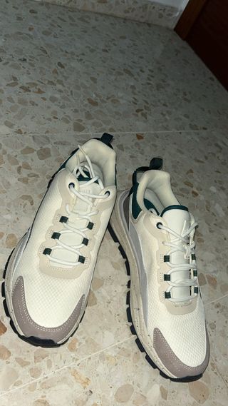 Zapatillas Saye Blancas y Verdes