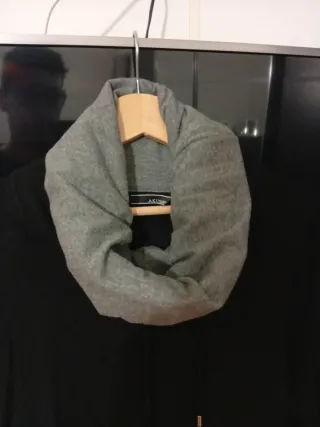 Maglione Uomo Dolcevita Nero e Grigio