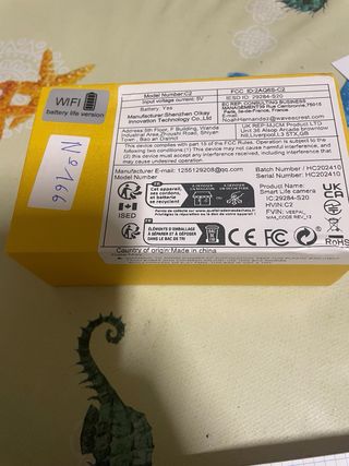 Mini cámara C2 con soporte y tarjeta