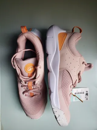 Zapatillas Decathlon Playful Fast Rosa/Naranja