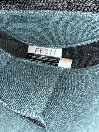 Casco de moto Nitro Racing negro