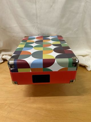 Tocadiscos Maletín Vintage Multicolor