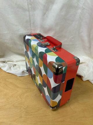 Tocadiscos Maletín Vintage Multicolor