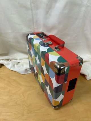 Tocadiscos Maletín Vintage Multicolor