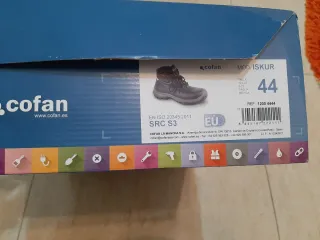 Botas de seguridad Cofra negras y azules