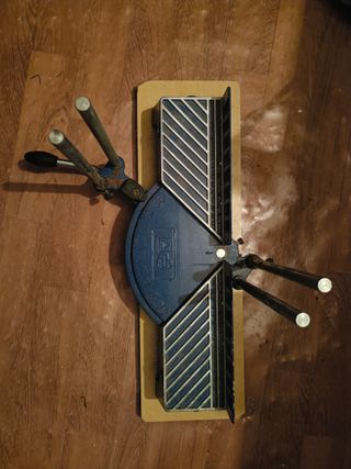 Ingleteadora manual azul