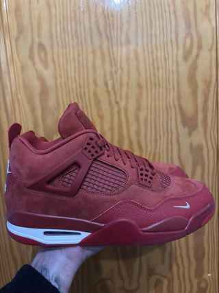 Jordan 4 Retro Nigel Sylvester Rojo