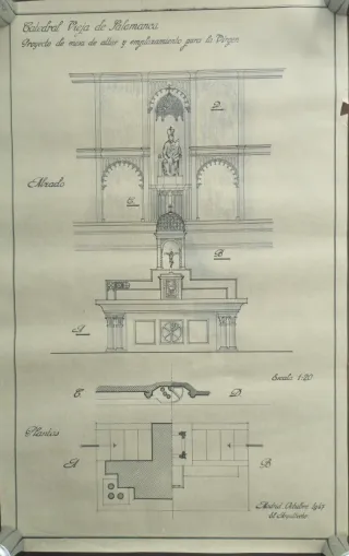 Plano Catedral Vieja Salamanca